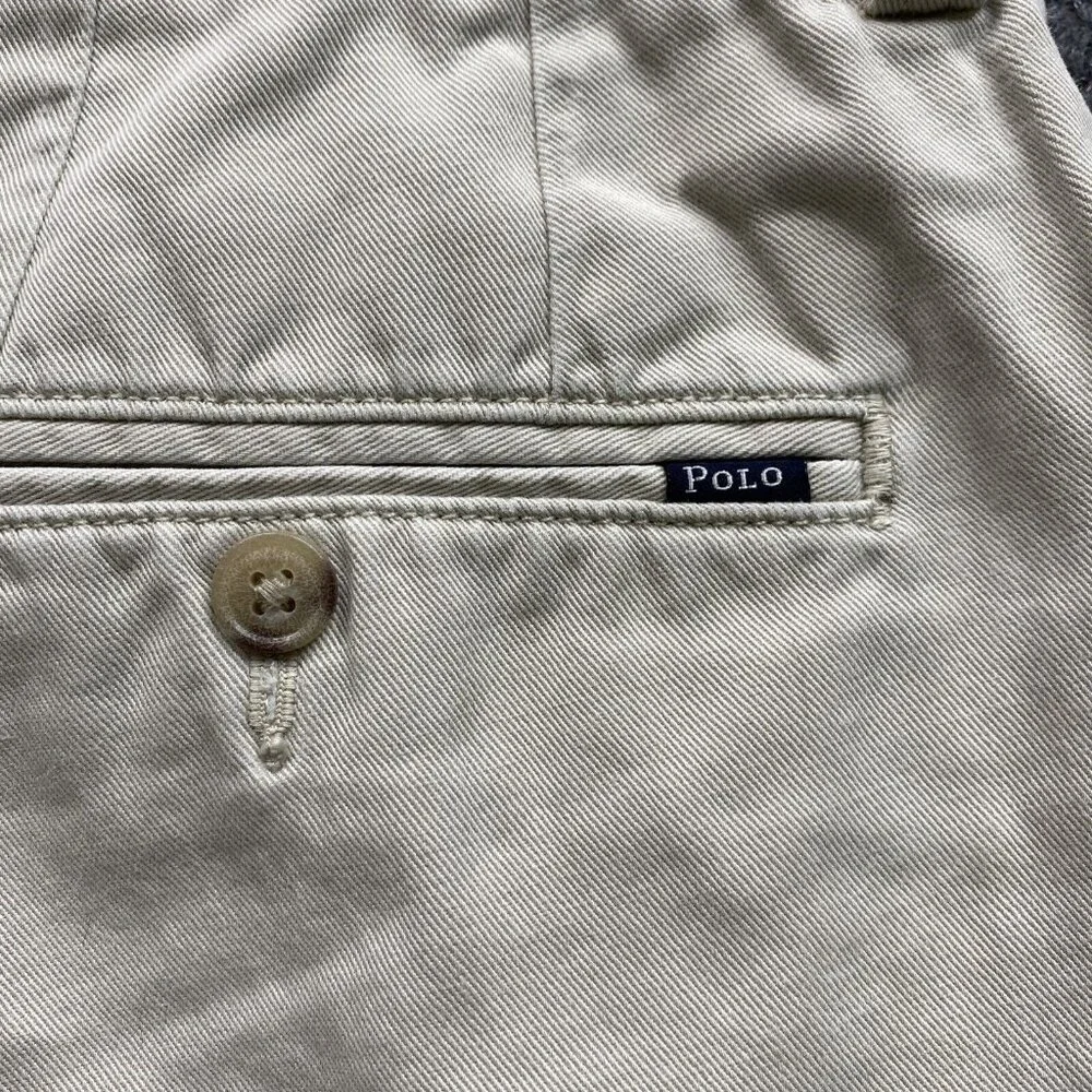 Polo Ralph Lauren‎ Shorts Men's 31 Khaki Classic Fit Chino Golf Beach Camping